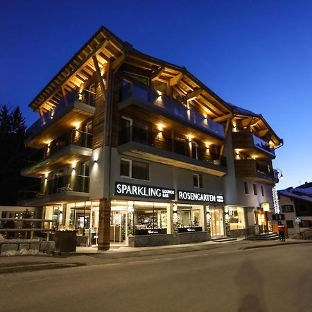 Hotel Rosengarten Мадонна-ди-Кампильо Экстерьер фото